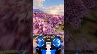 🌸 Cherry Blossom FPV | Distant Horizons + Bliss Shaders #mcfpv #shorts #shaders