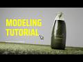 Product Modeling Using Boolean Techniques (Blender Beginners Tutorial)