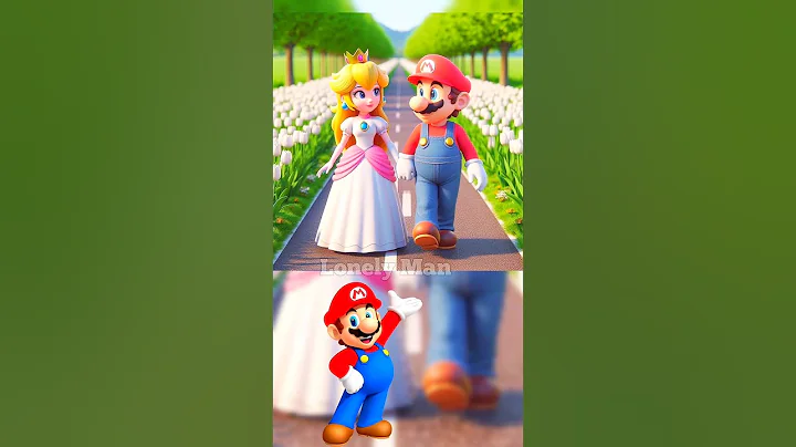 Mario's team sweet love 😍❤️️ #shorts #mario #memes #mariobros #animation #ai #art #supermario #viral