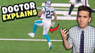 Christian McCaffrey INJURED AGAIN - Doctor Explains