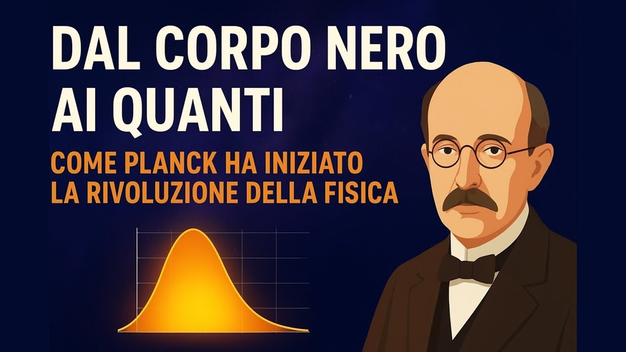🌌 Dal Corpo Nero ai Quanti — Come Planck Ha Iniziato la Rivoluzione della Fisica