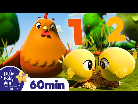 Learn Numbers 1 - 10 with Animals! | +More Nursery Rhymes and Kids Songs | Lellobee