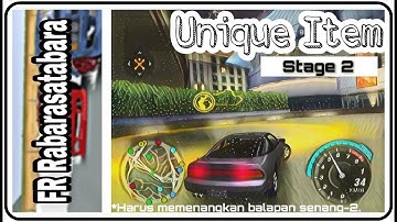 NFS Underground 2 - Cara mendapatkan item bonus di stage 2 (Unique Item)
