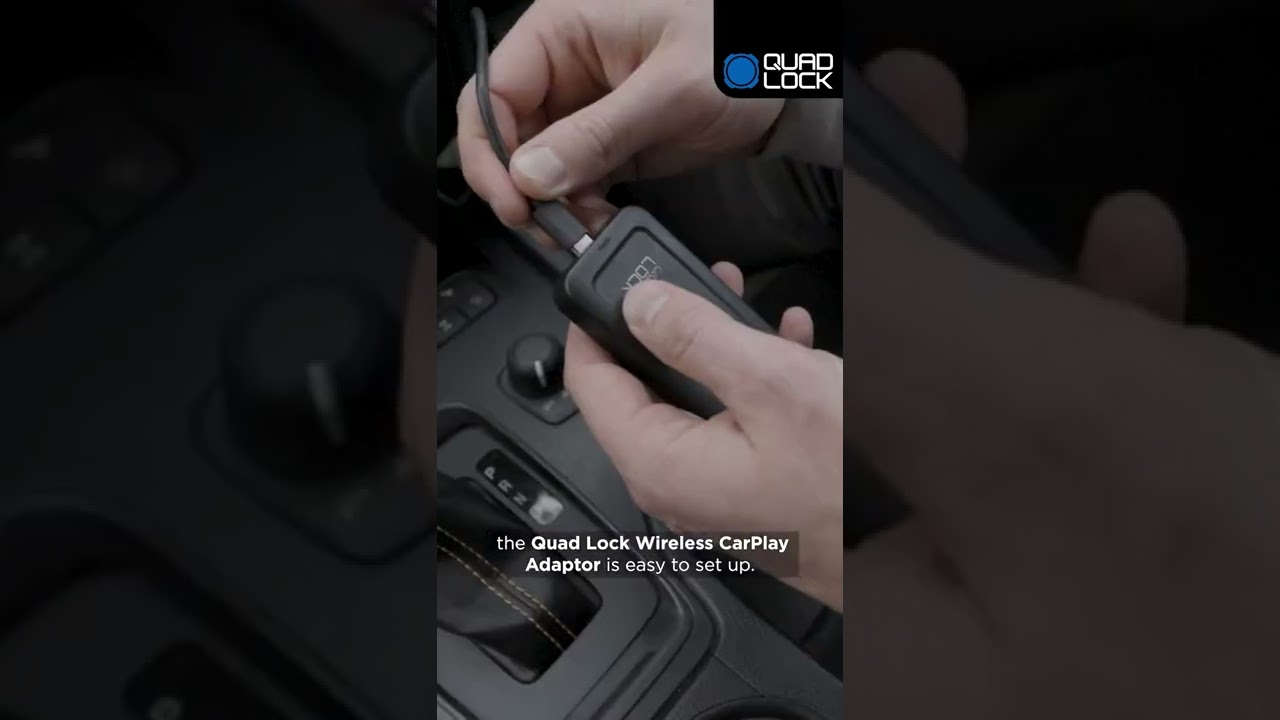 Quad Lock Wireless CarPlay Adaptor — Tacoma Lifestyle