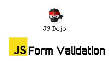 069 JavaScript Form Validation | JS Dojo (Myanmar Version)