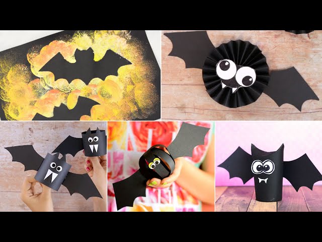 10 Brilliant DIY Bat Halloween Crafts