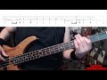 Creep by radiohead  bass cover with tabs playalong