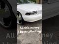 All this money I been collecting #car #chevy #fastcars #subscribe #familia