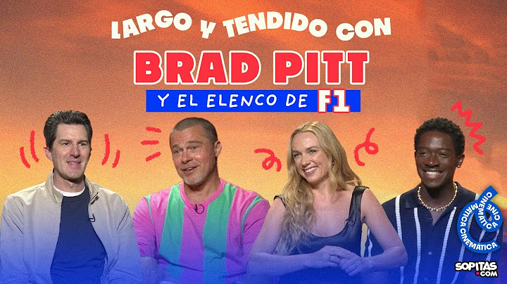 Brad Pitt y Damson Idris revelan cómo se hizo F1: La Película con Lewis Hamilton