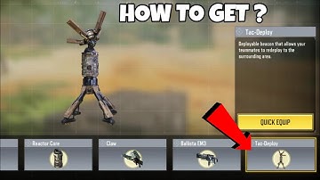 Unlock *NEW* Operator Skill "Tac Deploy" in CODM | Tac-Deploy  Gameplay COD Mobile