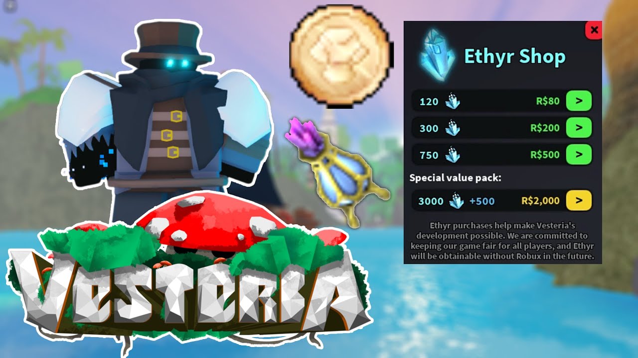 ETHYR PARTY ANYONE?!?! Roblox Vesteria YouTube