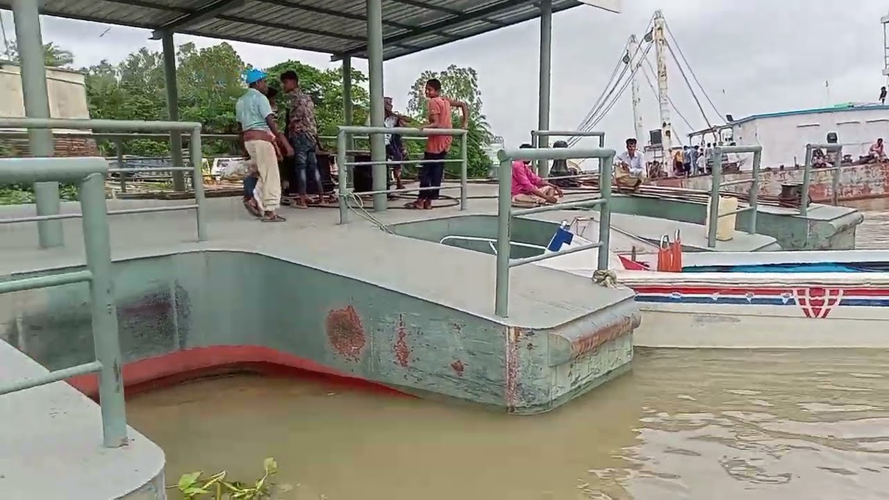 কিভাবে কাজীরহাঠ ফেরী ঘাঠ থেকে আরিচা ফেরী ঘাঠে স্পিডবোট যাবন। Kagirhat theke Arica ghat jaben