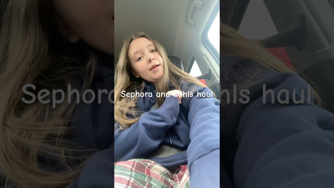 Small Sephora and kohls haul  