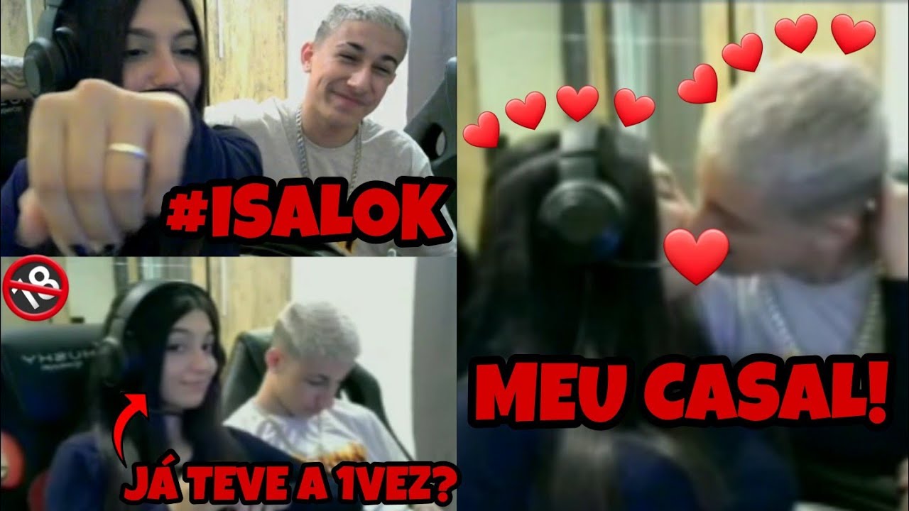 MOMENTOS ISALOK!😍 ISA FONTI FALA COMO FOI O PEDIDO DE NAMORO!💍 PERGUNTAS POLÊMICAS!🔞