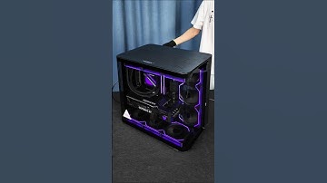 Gaming PC Build ASMR by mohib computer black black pc build