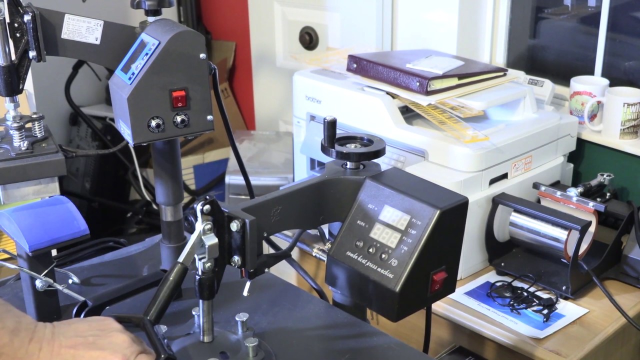 Mophorn 15x15 Inch 5pc Heat Press Kit YouTube