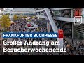 So viel ist auf der frankfurter buchmesse los   hessenschau