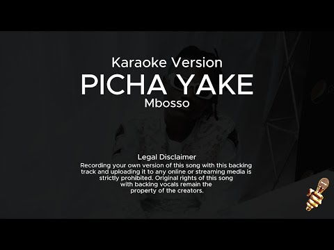 Mbosso Picha Yake Karaoke Version