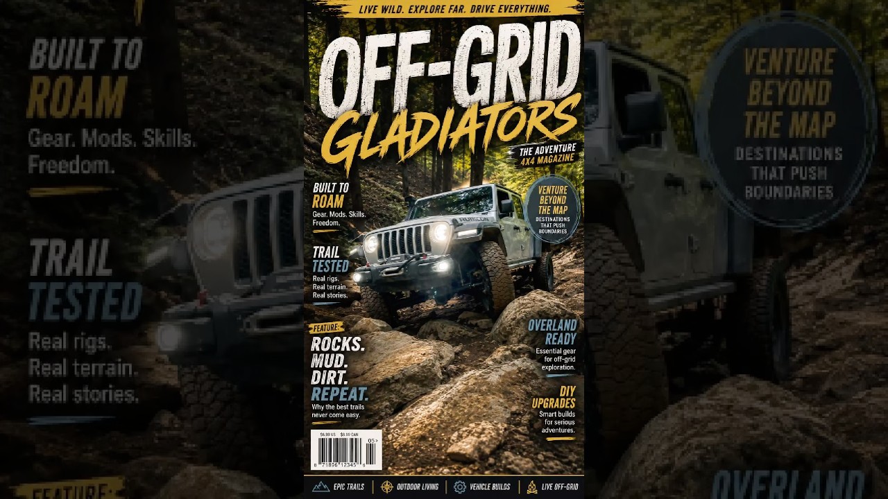 Every Obstacle Felt Like a Magazine Cover 🤘 | Jeep Gladiator Rubicon