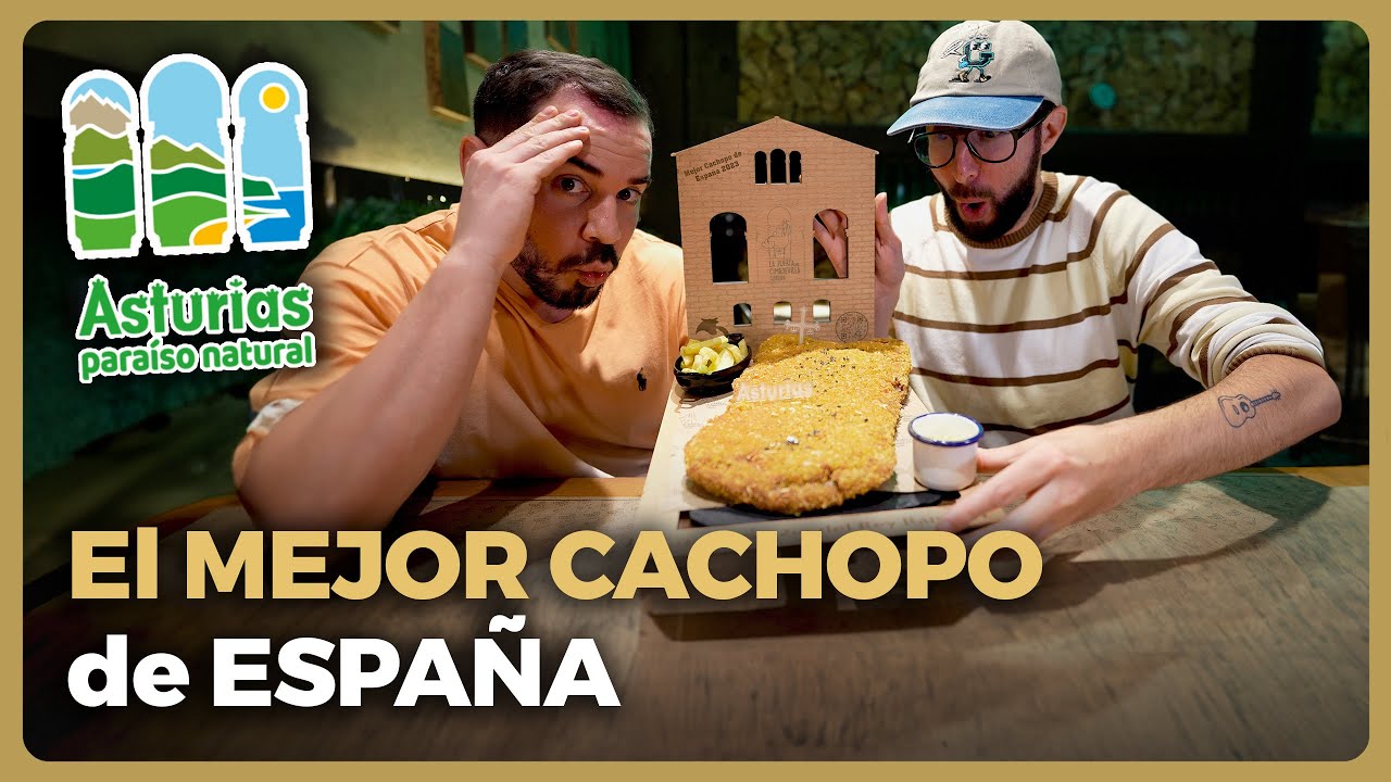 Pruebo el MEJOR CACHOPO de ESPAÑA en ASTURIAS y me parece BRUTAL!!!