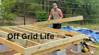 Off Grid Life | Bathhouse Continues – Building the Shower Room (Part 1)