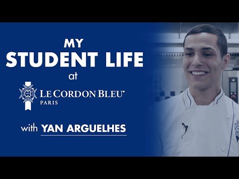 My Student Life at Le Cordon Bleu Paris with Yan Arguelhes from Brazil  | Le Cordon Bleu Paris