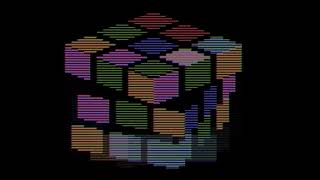 Atari 2600 Rubik's Cube Prototype Display #4