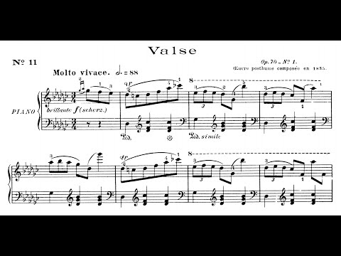 Putar Valse No. 11, Op. 70: No. 1 in G-Flat Major - Classical Music: 50 of the Best