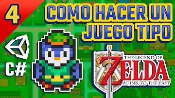 Como hacer un juego como: Zelda A link to the past! con Unity y C# | #04 Colisiones manuales