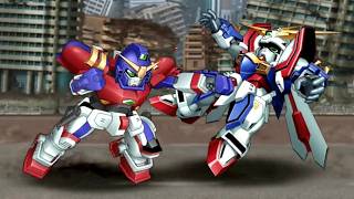 SRW Y: God (Domon) VS Maxter (Chibodee)[S9 A New Gundam Fight!](G スパロボY ドモン チボデー ゴッドガンダム ガンダムマックスター)