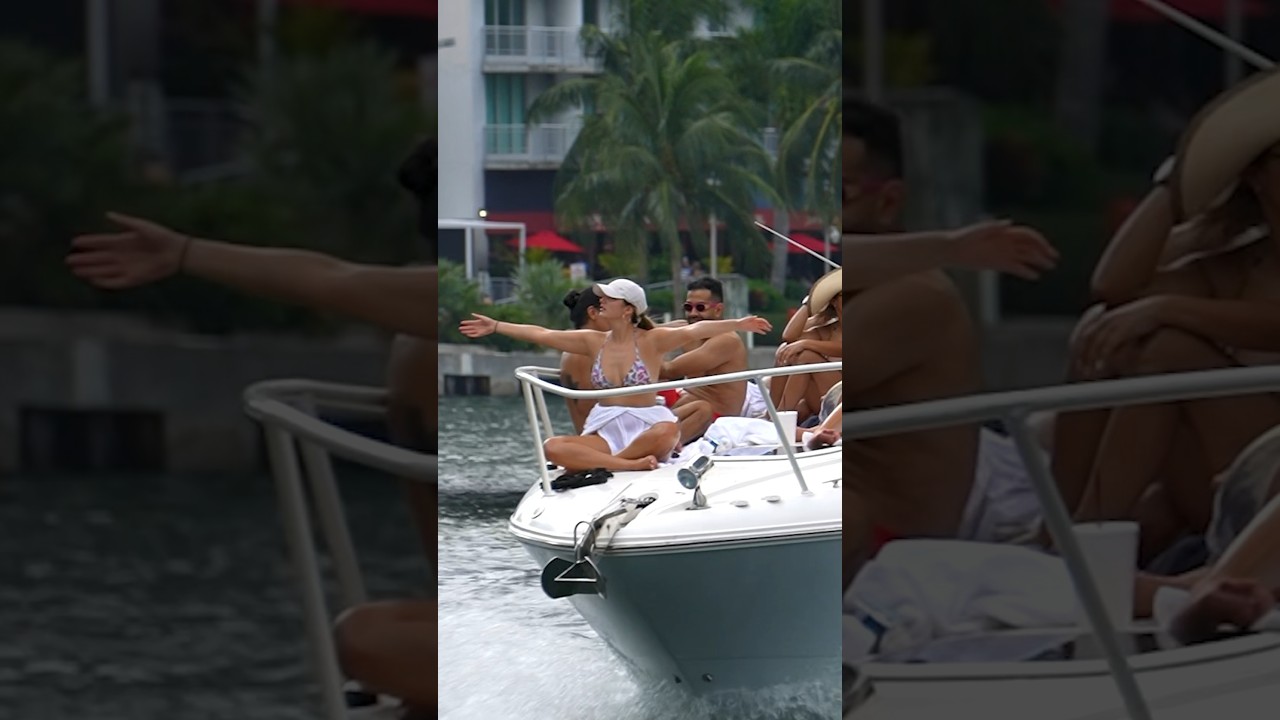 📸🚢Relaxing Sight-seeing Cruise Through the Miami River!🌞🌴| Miami River | Miami Boats. ✨📸