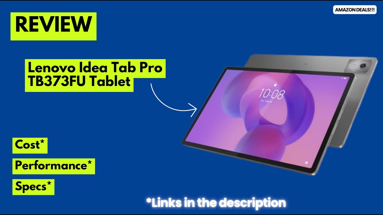 Lenovo Idea Tab Pro TB373FU Review 🔥 12.7