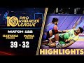 Siddharth desai takes the steelers into the playoffs  pkl 10 highlights match 122