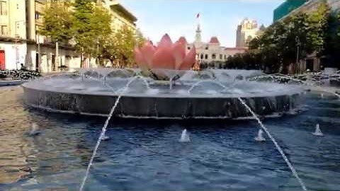 Đài Phun Nước Trên Phố Đi Bộ Nguyễn Huệ@saigonpho365 #saigon #music