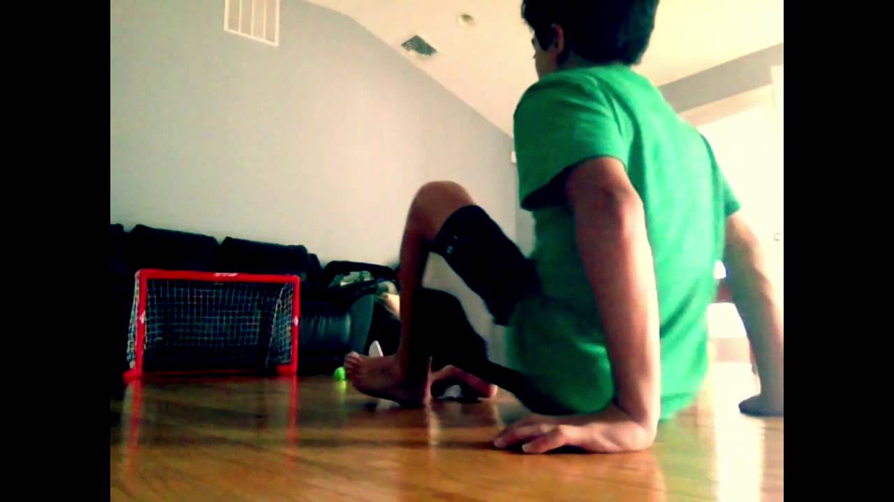 Knee Hockey Trickshot Montage YouTube