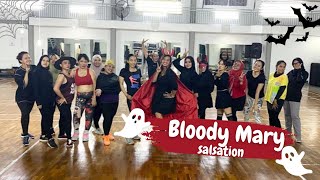 BLOODY MARY -Lady Gaga ( Tiktok Remix Speed Up Wednesday) SALSATION®️ Choreo by SEI INTAN RICARDO