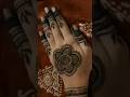 Easy back hand mahendi design ✨#mahendi #tutorial