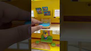 ASMR TOYS SATISFYING W/ UNBOXING AND REVIEW PORORO MINI KITCHEN TOY SET #shorts #toys #funny