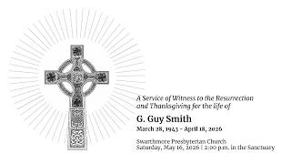 In Memoriam, G. Guy Smith