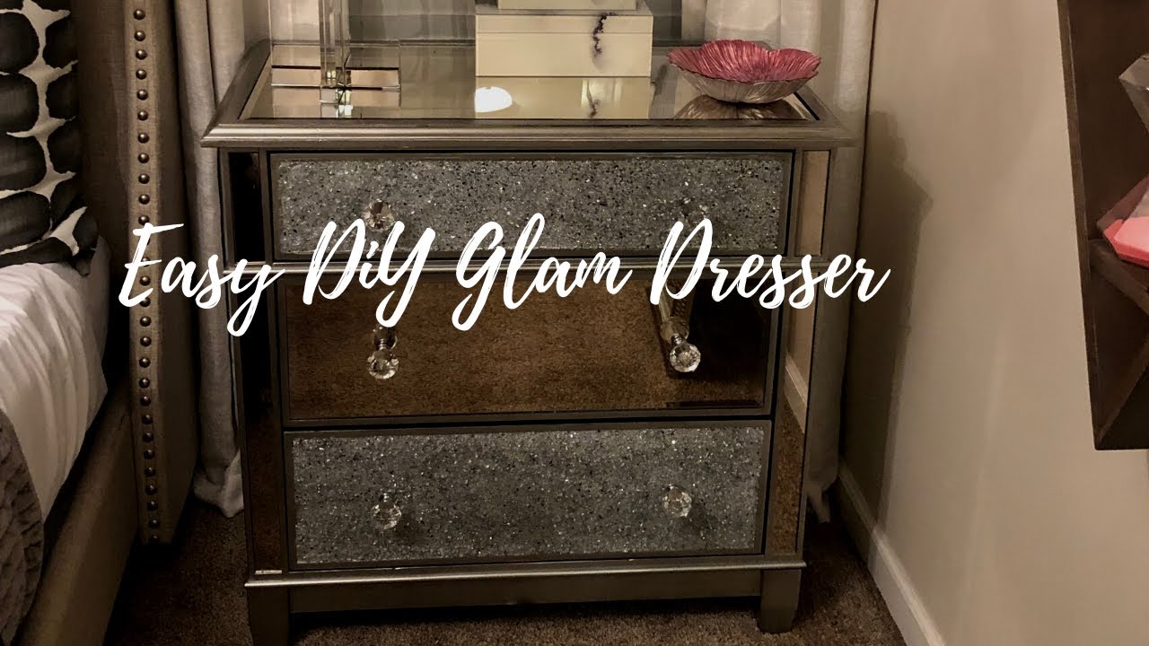 How to Make Mirrored Furniture with Contact Paper, Magic Brush