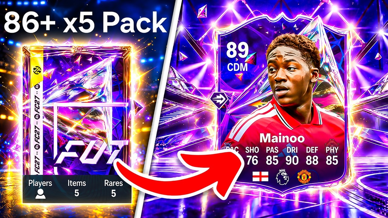 86+ x5 FUTURE STARS TEAM 2 PACKS! 🤯 FC 27 Ultimate Team