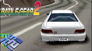 Battle Gear 2: Subaru Impreza GC8 TUNED (Color 1) (Old Course Intermediate 4) (PCSX2)