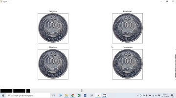 OPENCV Python Ders 28: Alçak Geçiren Filtreler 4: BilateralFiltre
