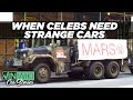 Renting strange cars to celebrities