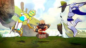 Artemis Vs Orion | Brawlhalla Animated 1080P Full HD