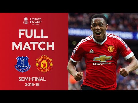FULL MATCH | Anthony Martial Becomes United's LATE Hero! | Emirates FA Cup Semi-Final 15-16