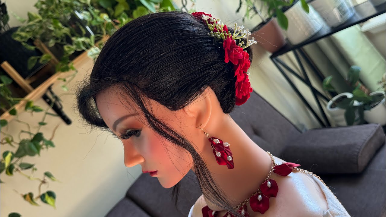 ASMR Slick Bun Hairstyle | Hair & Makeup, Hairstyling, Hair Decorating, perfectionist, Final Touches