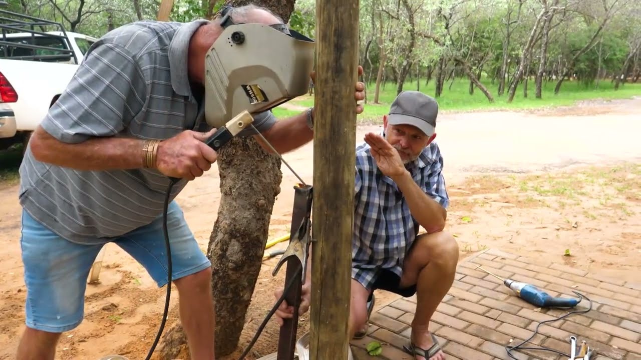 Three South African Men & a Tent