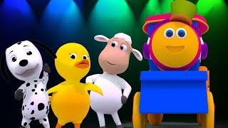 Bob, il treno Animal Sounds Canzone | Animals Dance | Songs For Children's | Bob The Train