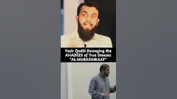 Dreams Are Bizarre Even If Imam Mahdi Has Seen | Yasir Qadhi Denies Hadith